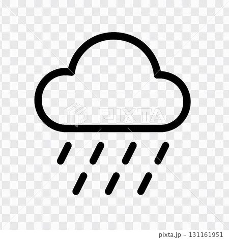 雨アイコン 131161951