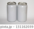 白いアルミ缶　2本 131162039