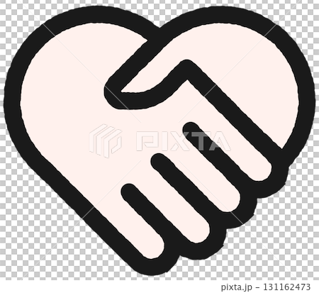 握手をする手 イラスト 握手をする手 イラスト 131162473