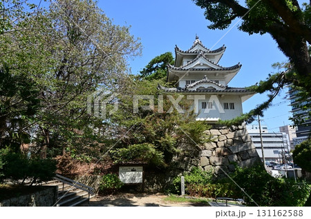 丑寅櫓と公園（津城） 131162588