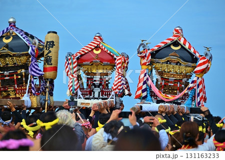 大原はだか祭りの汐ふみ　千葉 131163233