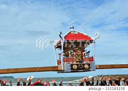 大原はだか祭りの汐ふみ　千葉 131163238