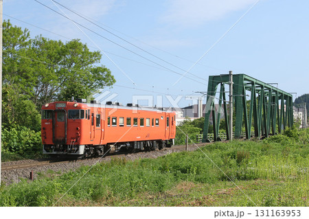 道南いさりび鉄道　キハ40　普通列車　国鉄首都圏色　タラコ色 131163953