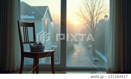 Morning After Party Congratulation Balloon by Rainy Window Misty Dawn Morning After Party Congratulation Balloon by Rainy Window Misty Dawn 131164917