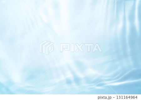 水・水面・波紋・キラキラ・テクスチャ・背景素材 131164964