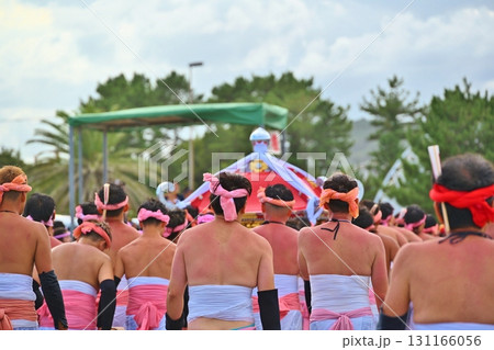 大原はだか祭りの風景　千葉 131166056