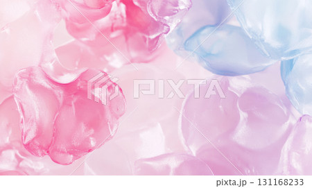 Pastel pink and blue translucent abstract background Pastel pink and blue translucent abstract background 131168233
