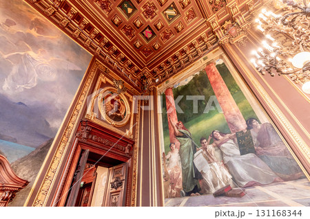 Sorbonne university, interiors decors, Paris, France Sorbonne university, interiors decors, Paris, France 131168344