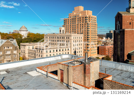Morningside Heights Rooftops and Grant's Tomb - NYC 131169214