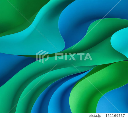 Blue and green texture for design 131169587