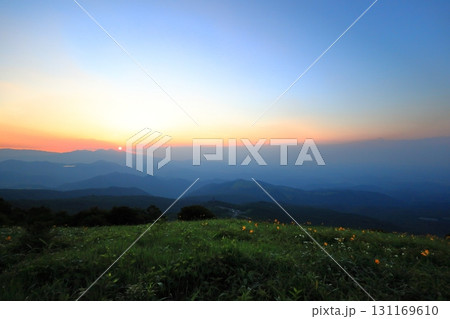 日の出/日光市 霧降高原 日の出/日光市 霧降高原 131169610