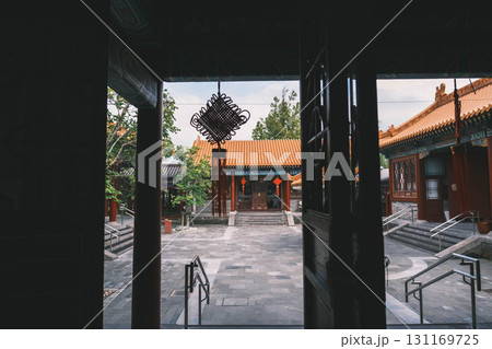 [中国庭園 燕趙園]中国の歴史的な建物 131169725