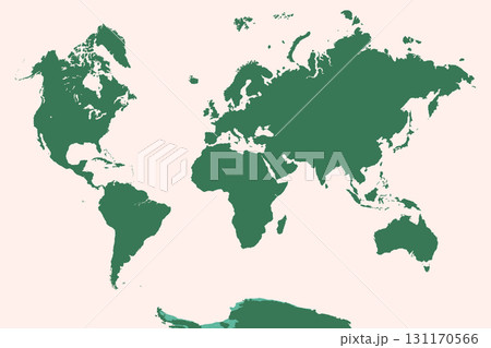 World Map, sign silhouette. World Map Globe. Vector Illustration isolated on transparent background 131170566