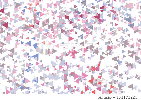 Polygonal pink mosaic background. Abstract low poly vector illustration. Triangular pattern, copy space. Template geometric business design with triangle for poster, banner, card, flyer 131171225