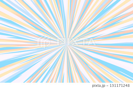 Pop art radial colorful comics book magazine cover. Striped pink digital background. Cartoon funny retro pattern strip mock up. Vector halftone illustration. Sunburst, starburst shape Pop art radial colorful comics book magazine cover. Striped pink digital background. Cartoon funny retro pattern strip mock up. Vector halftone illustration. Sunburst, starburst shape 131171248