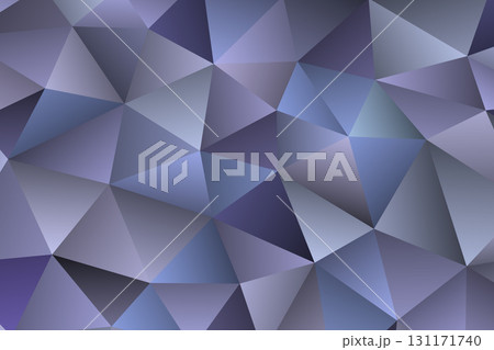 Polygonal rainbow mosaic background. Abstract low poly vector illustration. Triangular pattern in halftone style. Template geometric business design with triangle for poster, banner, card, flyer 131171740
