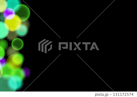 Abstract color shining bokeh isolated on transparent background. Lights and sparks glitter glowing effect. Lens flare Christmas or New Year holiday card 131172574