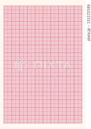 Millimeter graph paper grid. Abstract squared background. Geometric pattern for school, technical engineering line scale measurement. Lined blank for education isolated on transparent background 131172589