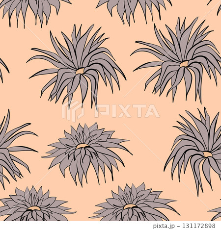 Seamless floral pattern based on traditional folk art ornaments. Colorful flowers on color background. Scandinavian style. Sweden nordic style. Vector illustration. Simple minimalistic pattern Seamless floral pattern based on traditional folk art ornaments. Colorful flowers on color background. Scandinavian style. Sweden nordic style. Vector illustration. Simple minimalistic pattern 131172898