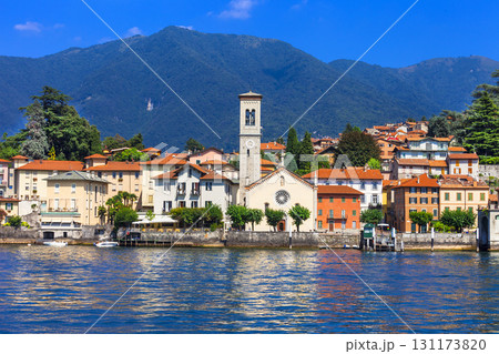 lake Lago di Como - beautiful Torno village. north of Italy 131173820