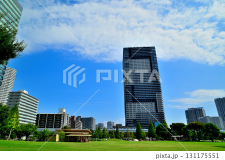 豊洲公園から観たタワーマンション 131175551