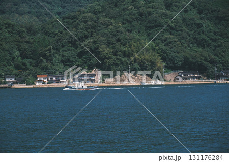 [境港]船が航海する風景 131176284