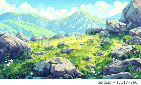 Colorful summer morning on the Cristallo group range Colorful summer morning on the Cristallo group range 131177266