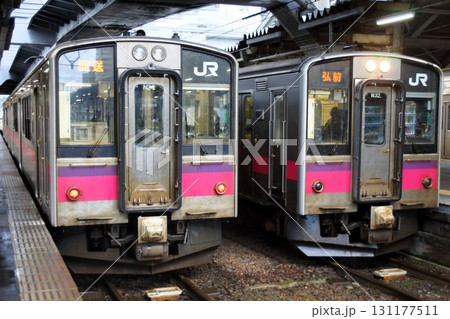 奥羽本線 秋田駅(701系) 奥羽本線 秋田駅(701系) 131177511