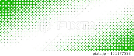 Green bitmap gradient texture. Fading pixel 8 bit gradation pattern. Corner dotted dither halftone background. Rasterized video game halfton patern. Vector vanishing comic pop art overlay backdrop Green bitmap gradient texture. Fading pixel 8 bit gradation pattern. Corner dotted dither halftone background. Rasterized video game halfton patern. Vector vanishing comic pop art overlay backdrop 131177558