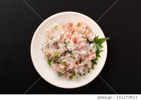 マグロとズワイガニのなめろう 131177611