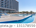 高級ホテルのプールの風景 131178550