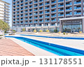 高級ホテルのプールの風景 131178551