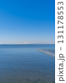 日本の千葉県から望む東京湾の風景 131178553