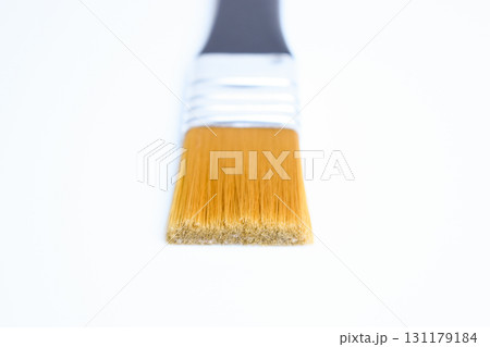 single paintbrush isolated on white background, object for art work single paintbrush isolated on white background, object for art work 131179184