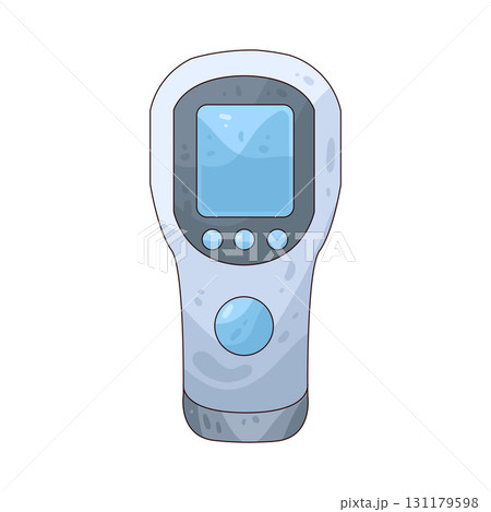 illustration of Body Temperature Scanner illustration of Body Temperature Scanner 131179598