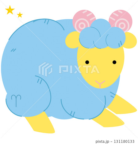 牡羊座のイラスト 131180133