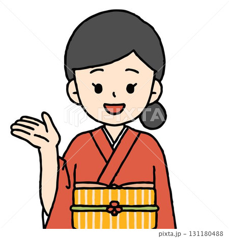 仲居さんが案内をしている 仲居さんが案内をしている 131180488