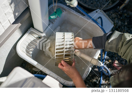 キッチンの換気扇掃除 131180508