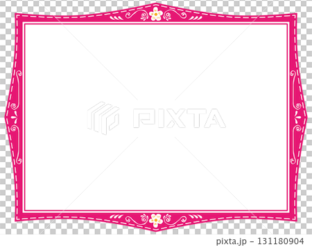 手繪花卉插圖框架 手繪花卉插圖框架 131180904