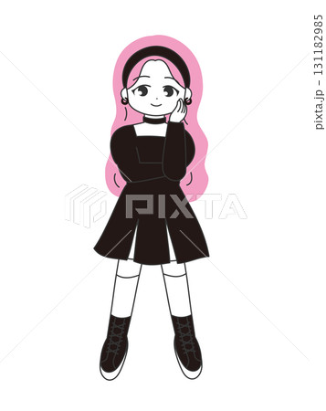 黒いワンピースのかわいいK-POPアイドル 131182985