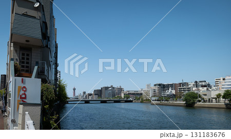 view of the city from the sea 131183676