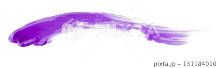 Purple watercolor brush isolated on transparent background Purple watercolor brush isolated on transparent background 131184010