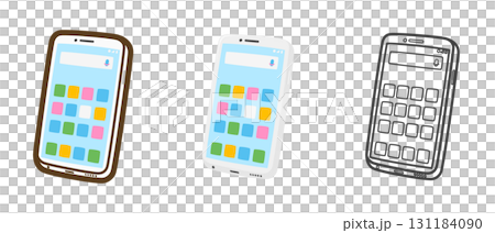 スマートフォン（起動中） 131184090