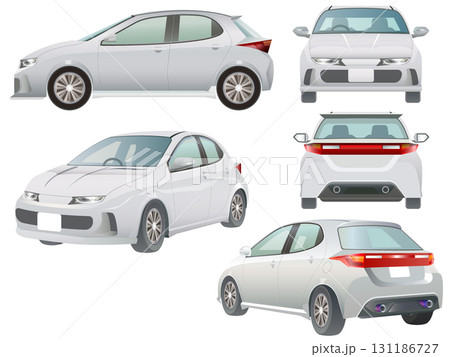 コンパクトカー 131186727