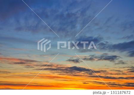 New Zealand Sky Replacement Layered Sunset New Zealand Sky Replacement Layered Sunset 131187672