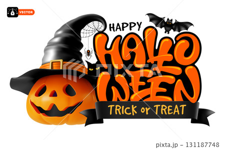 Happy Halloween Logo 131187748