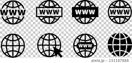 Internet, browser, www, world, network icon 131187888