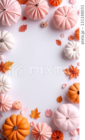 ハロウィン枠飾り(タテまたはヨコ)バナー ハロウィン枠飾り(タテまたはヨコ)バナー 131188031