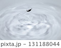 水面に落ちる水滴. 131188044