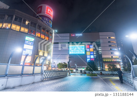 《埼玉県》川口駅前・都市夜景 《埼玉県》川口駅前・都市夜景 131188144